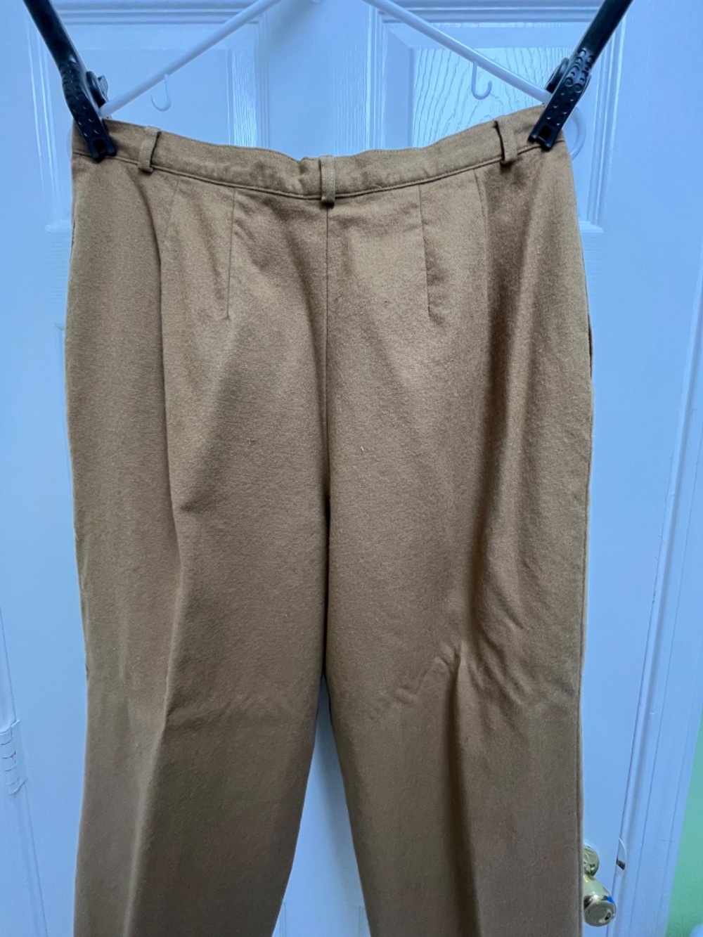 Women's Harve Benard Brown Wool Pants 14 x 29L - Picture 7 of 16